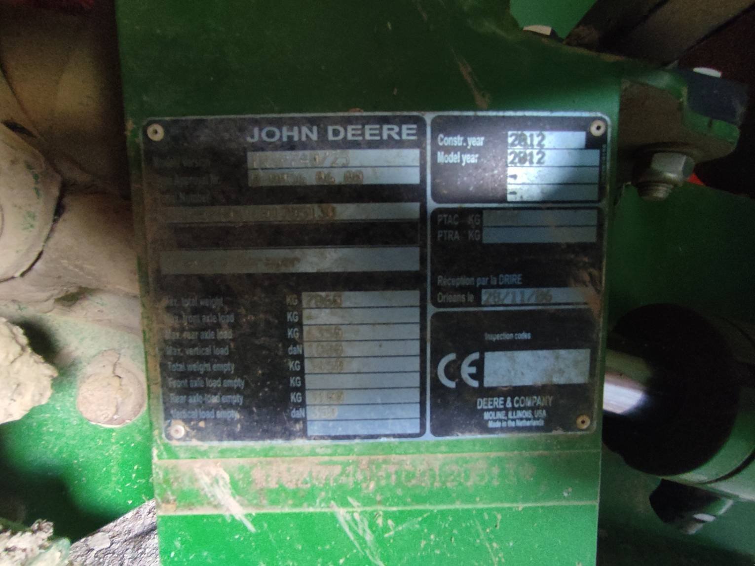 Feldspritze du type John Deere 740i, Gebrauchtmaschine en Le Horps (Photo 5)