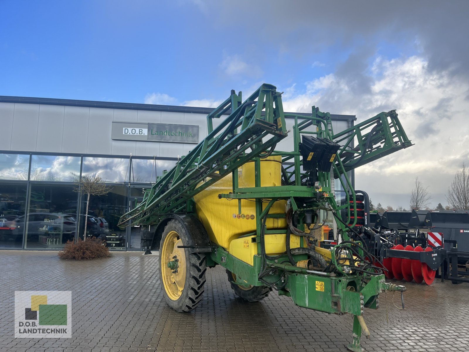 Feldspritze tip John Deere 824 150er Spur, 24 m Gestänge, Gebrauchtmaschine in Langweid am Lech (Poză 2)