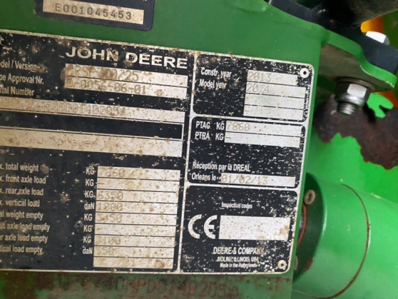 Feldspritze del tipo John Deere M740I, Gebrauchtmaschine en Wargnies Le Grand (Imagen 10)