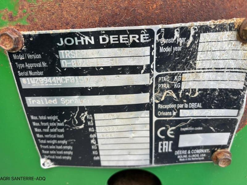 Feldspritze a típus John Deere M944 I, Gebrauchtmaschine ekkor: ROYE (Kép 11)