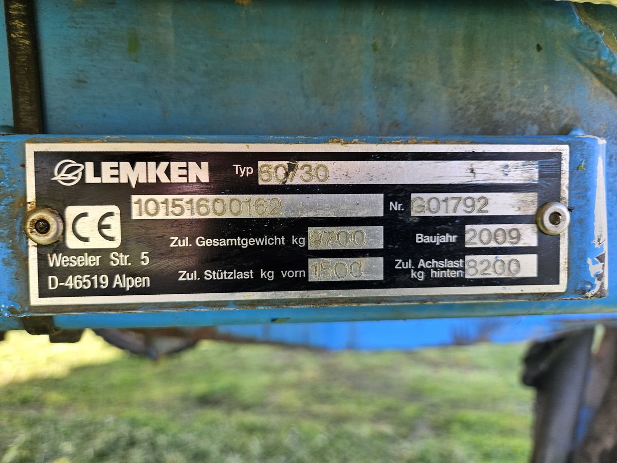 Feldspritze typu Lemken Albatros 6000, Gebrauchtmaschine w Sieget in der Wart (Zdjęcie 3)