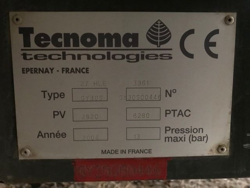 Feldspritze typu Tecnoma GALAXY3000L, Gebrauchtmaschine v les hayons (Obrázek 8)