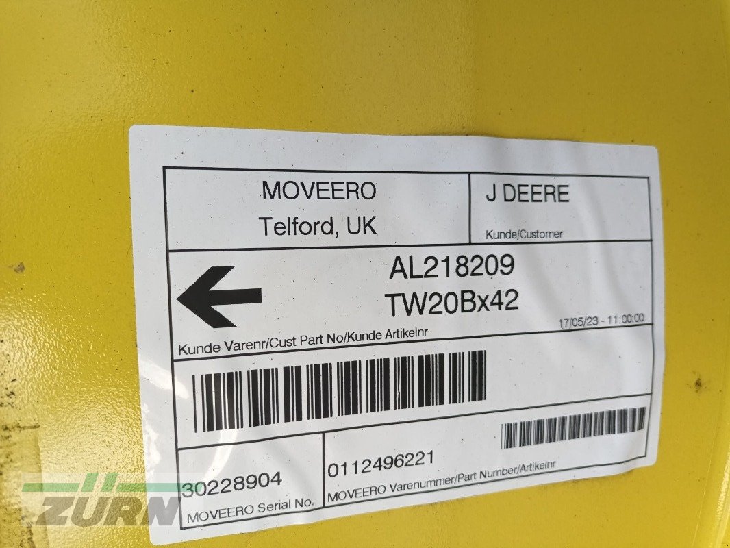 Felge του τύπου John Deere TW20x42, Gebrauchtmaschine σε Merklingen (Φωτογραφία 4)