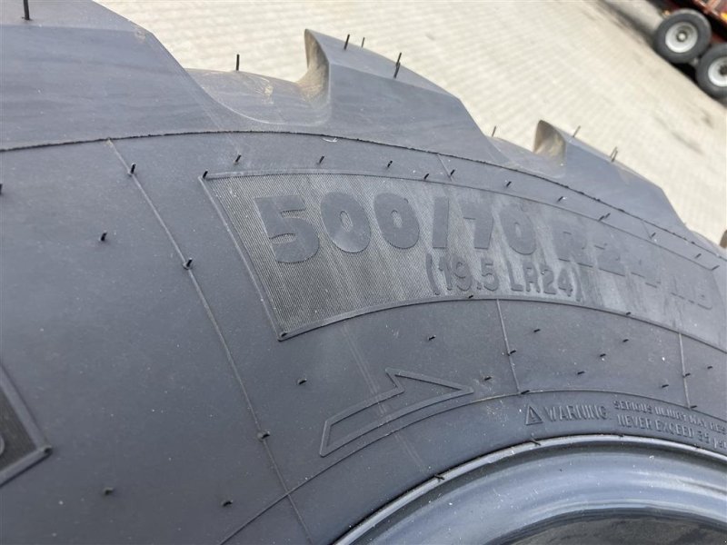 Felge Türe ait Michelin 500/70 R24, Gebrauchtmaschine içinde Maribo (resim 1)