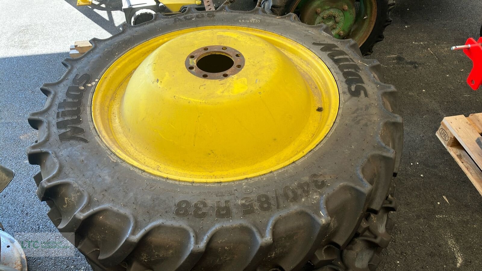 Felge от тип Mitas 280/85 R38 & 340/85 R28, Neumaschine в Redlham (Снимка 2)