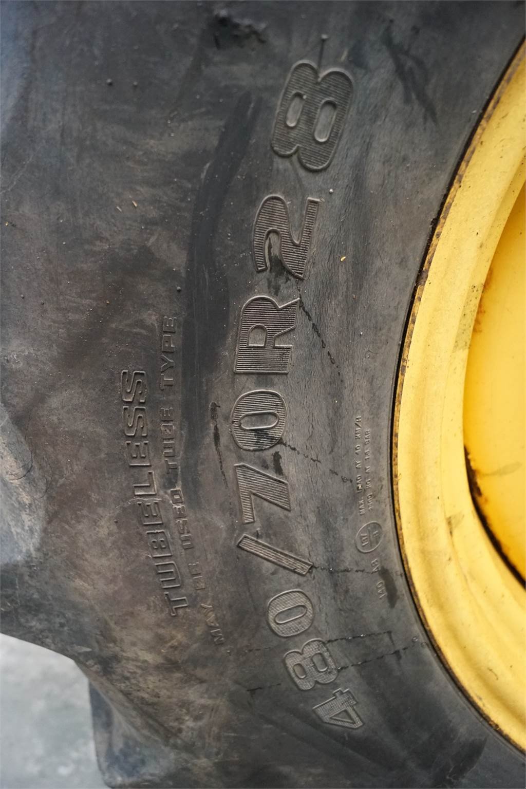 Felge Türe ait New Holland 28 480/70R28, Gebrauchtmaschine içinde Hemmet (resim 15)