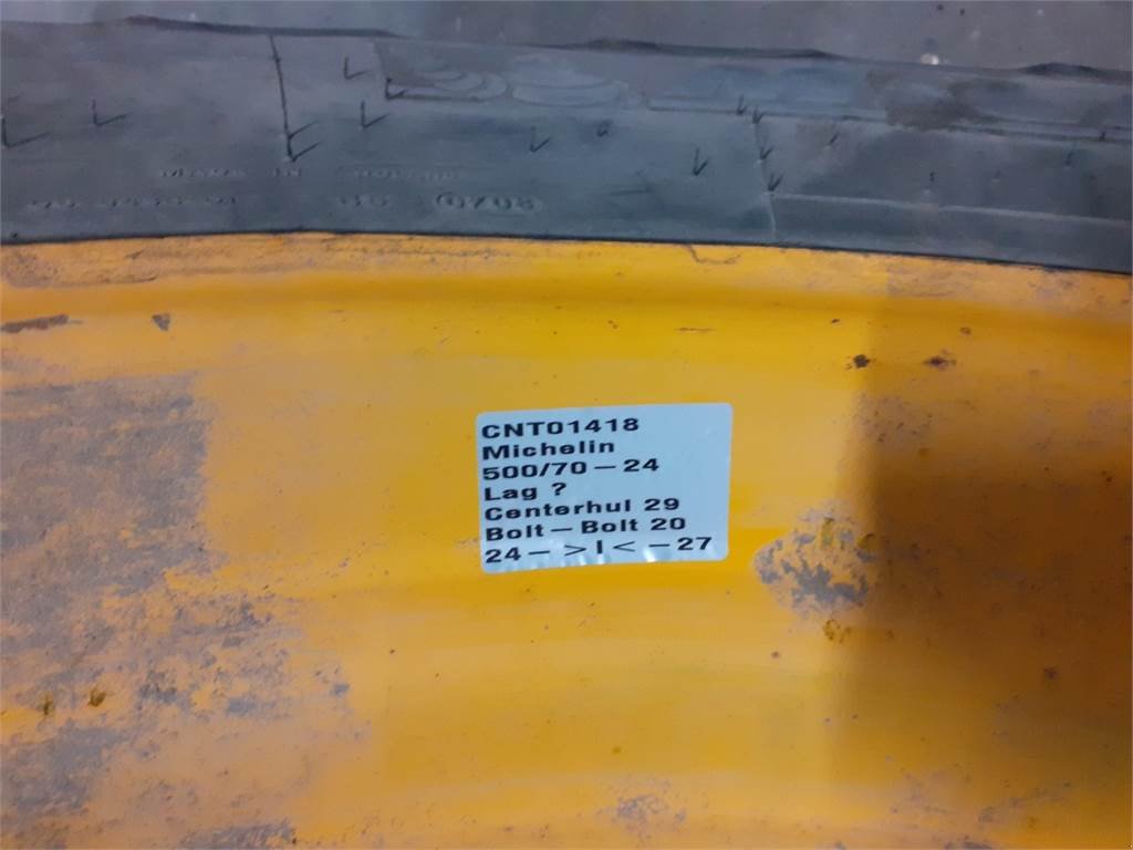 Felge des Typs Sonstige 24 500/70R24, Gebrauchtmaschine in Hemmet (Bild 3)