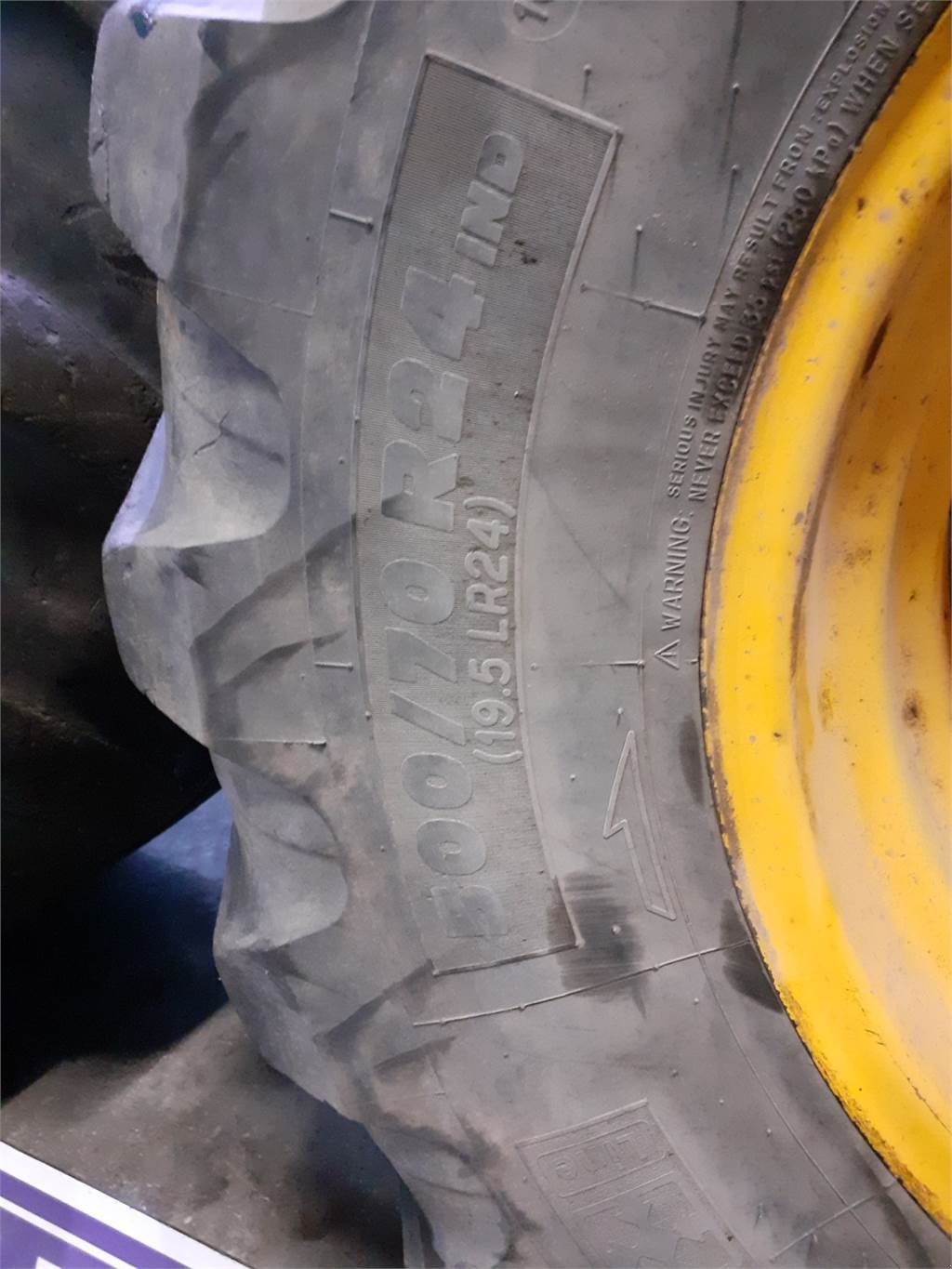 Felge des Typs Sonstige 24 500/70R24, Gebrauchtmaschine in Hemmet (Bild 7)