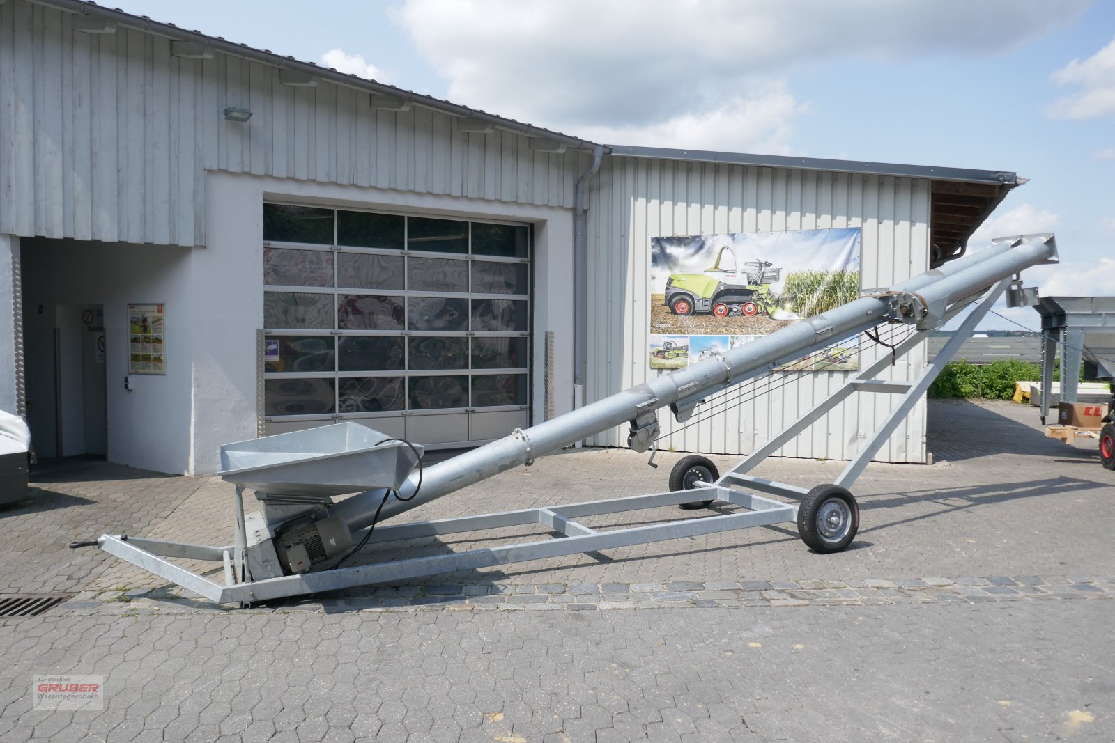 Förderanlage del tipo Kessens Befüllschnecke mit Fahrwerk - 10m, Gebrauchtmaschine en Dorfen (Imagen 1)