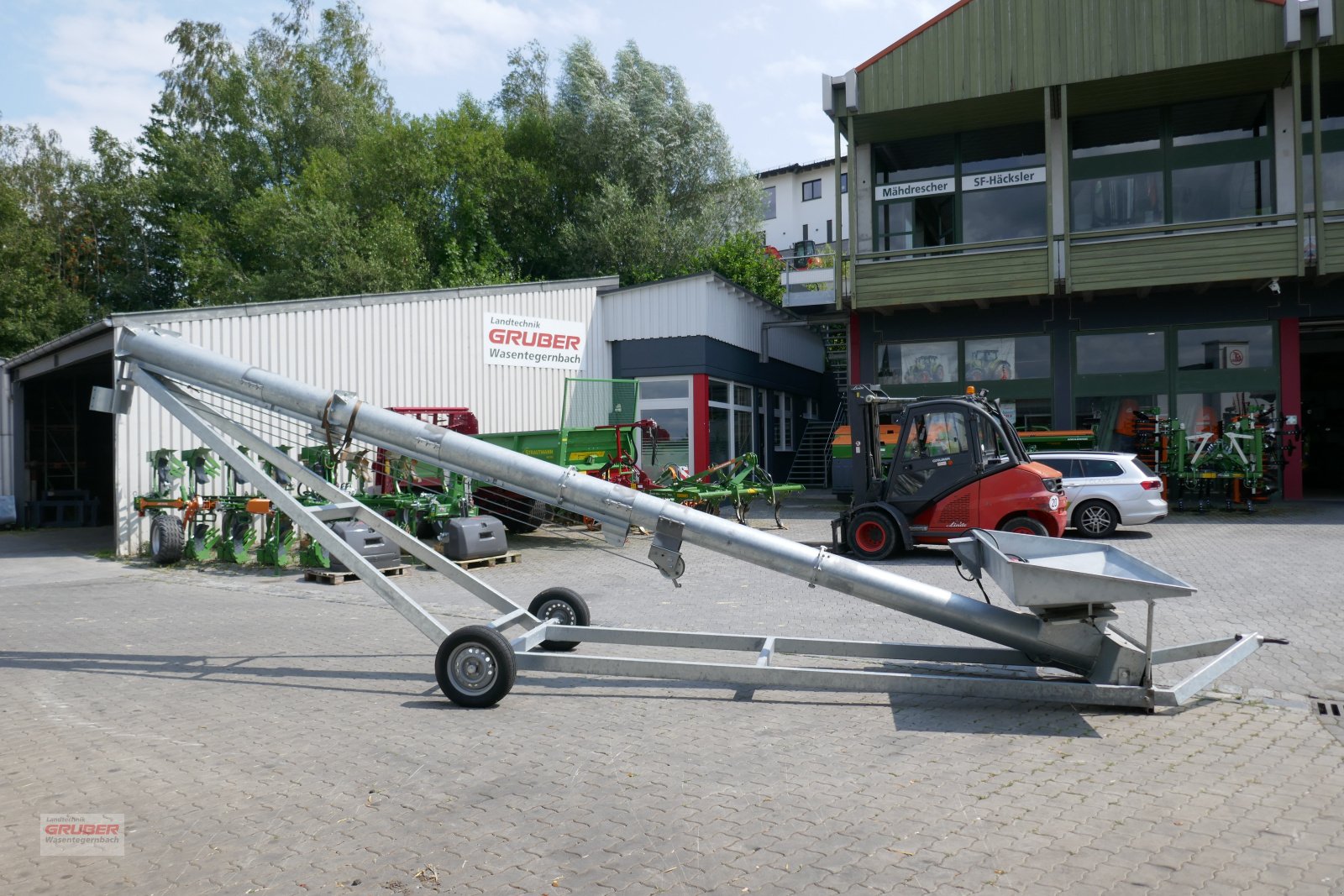 Förderanlage van het type Kessens Befüllschnecke mit Fahrwerk - 10m, Gebrauchtmaschine in Dorfen (Foto 3)