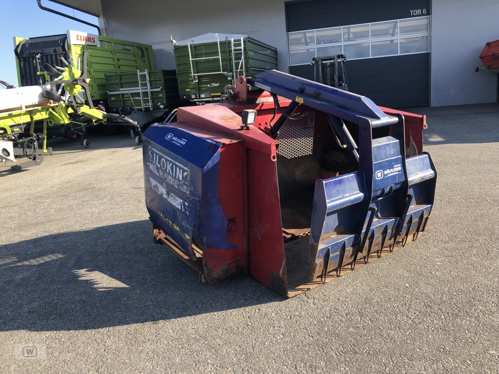 Förderanlage Türe ait Siloking Silokamm DA 2300, Gebrauchtmaschine içinde Zell an der Pram (resim 8)