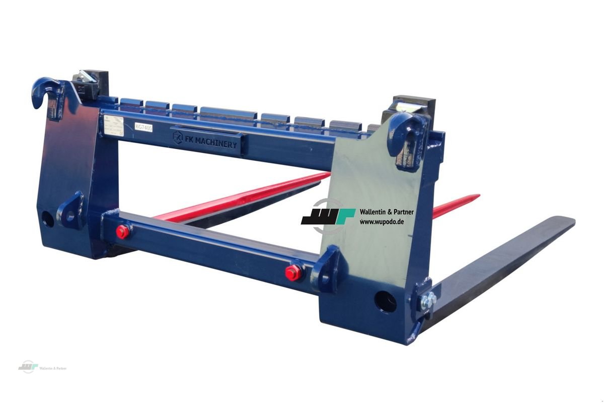 Folienballenzange typu Sonstige Palettengabel 2000kg Euroaufnahme, Neumaschine w Wesenberg (Zdjęcie 3)