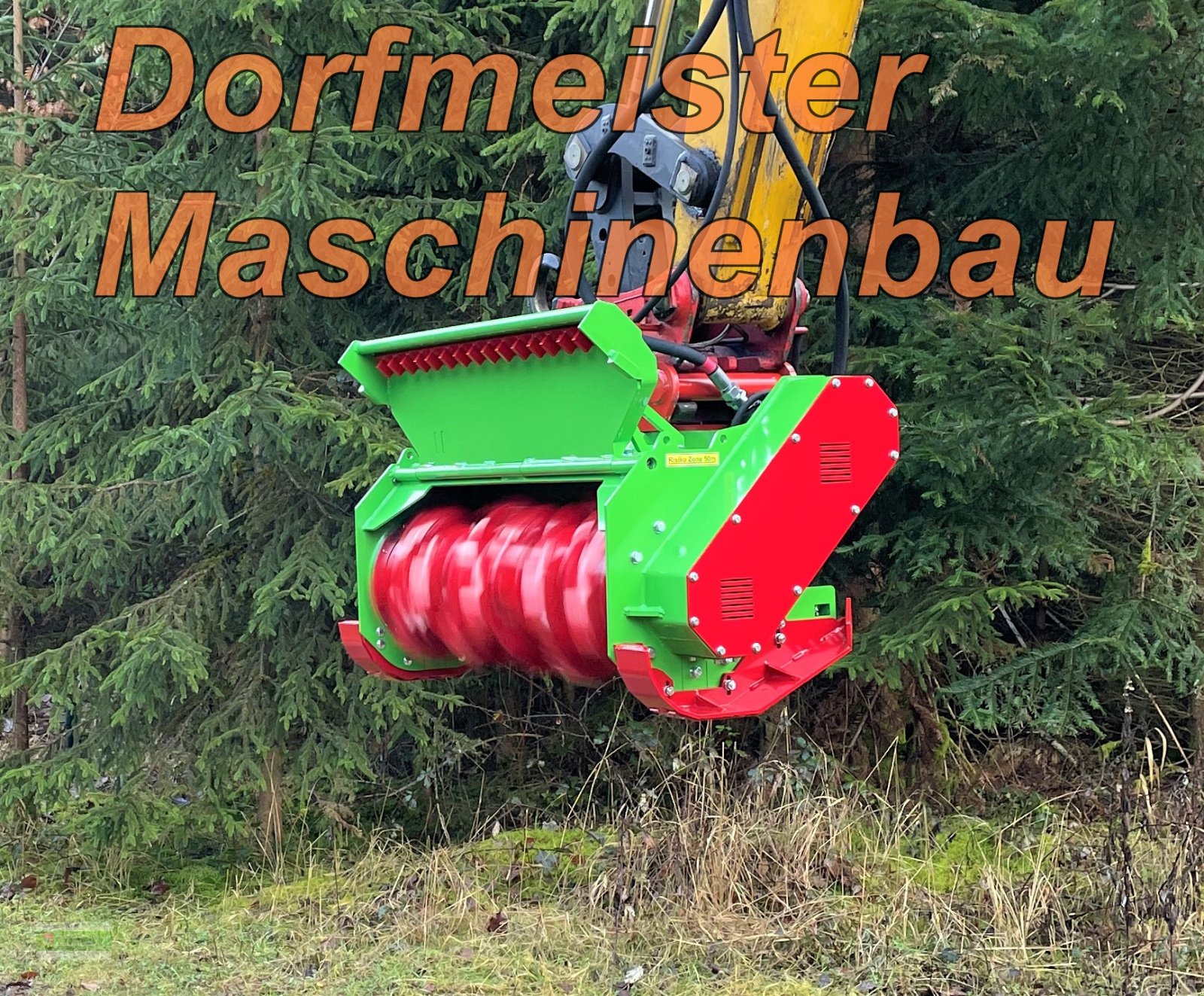 Forstfräse & Forstmulcher typu Dorfmeister Forstmulcher, Forstfräse, FM-1000, Neumaschine v Roßbach (Obrázek 5)