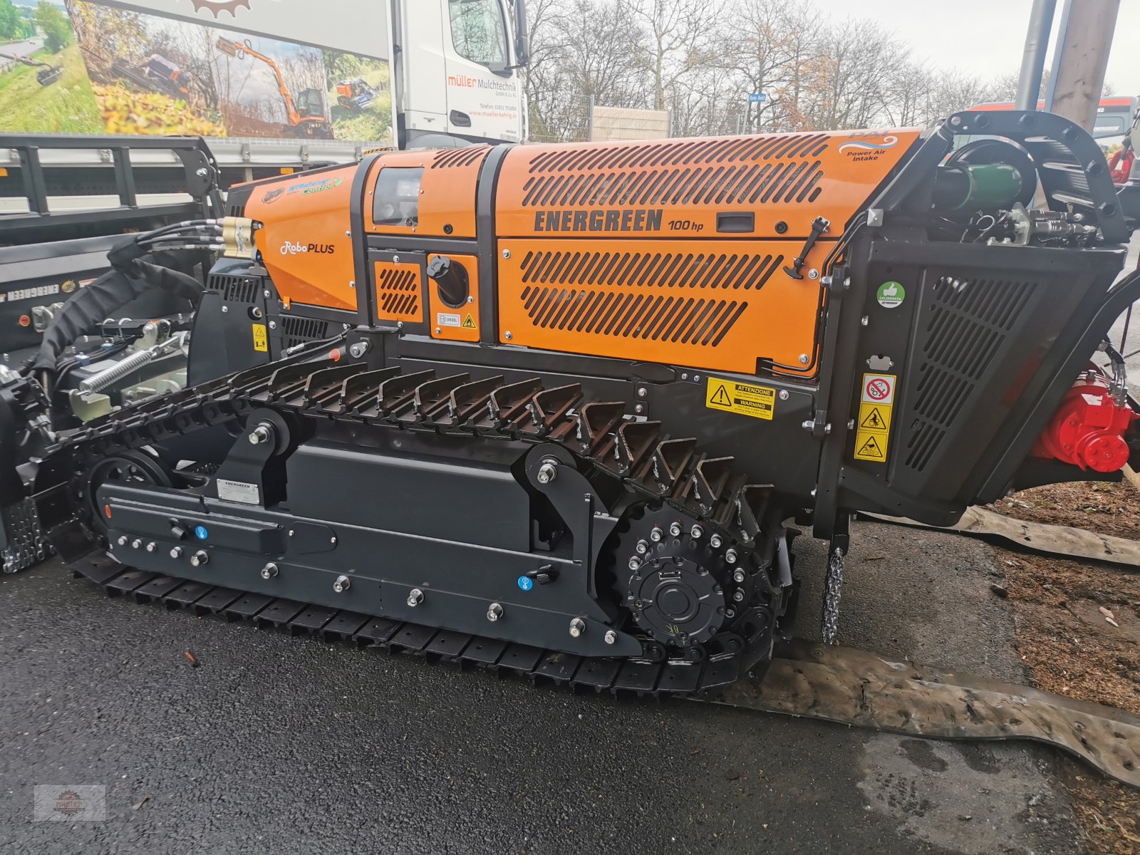 Forstfräse & Forstmulcher tip Energreen Mähraupe RoboPlus 100 PS, Gebrauchtmaschine in Kehrig (Poză 3)