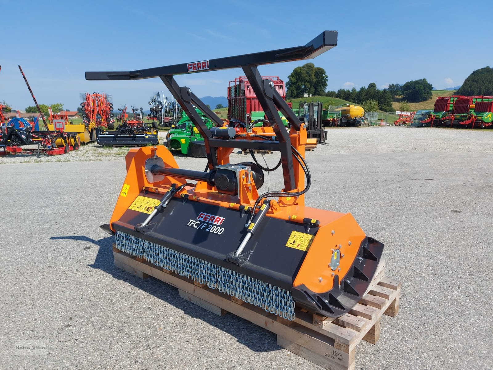 Forstfräse & Forstmulcher van het type Ferri TFC/F 2000, Neumaschine in Antdorf (Foto 9)