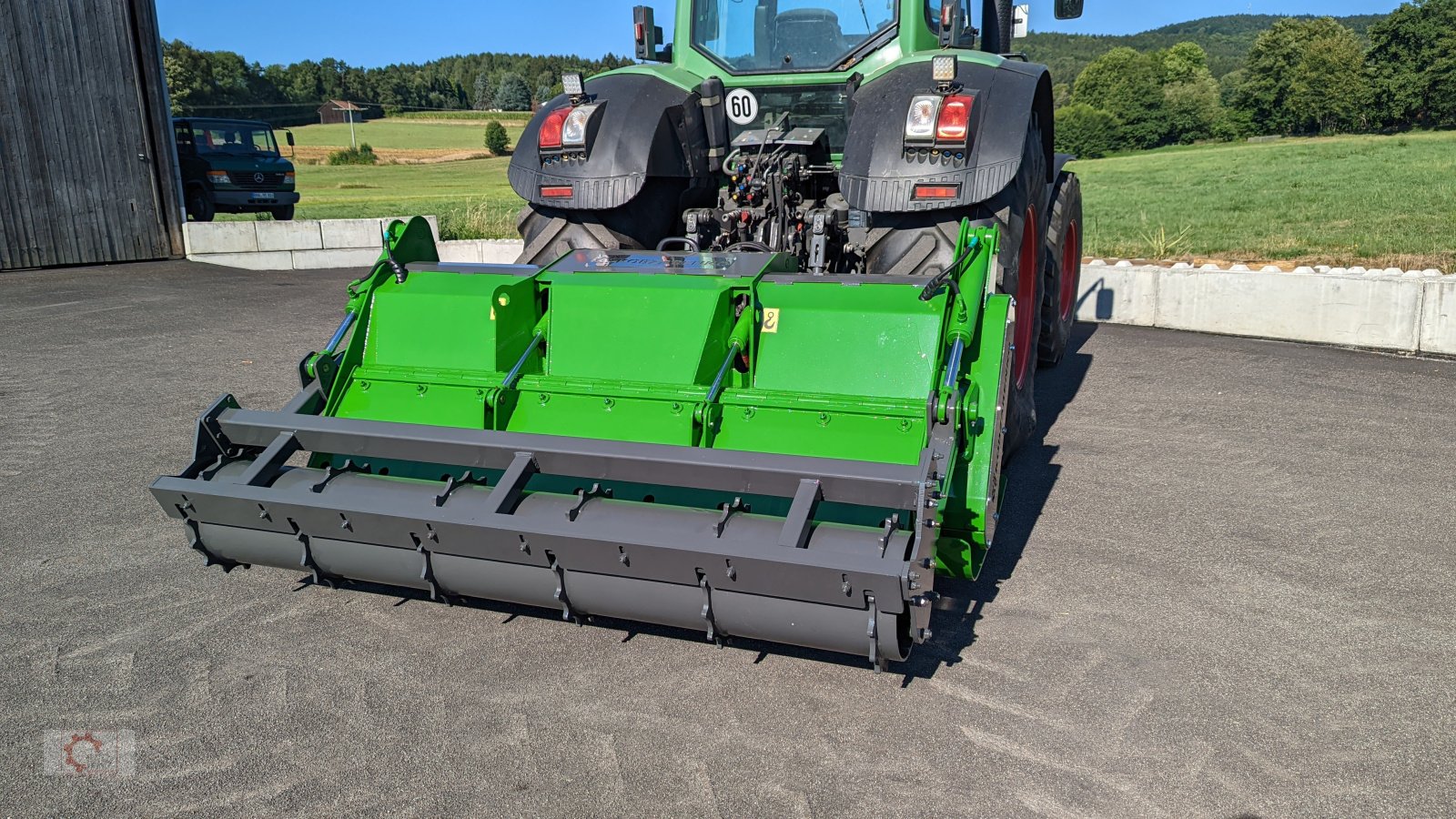 Forstfräse & Forstmulcher tip Kobzarenko Forstmulcher 2,5m Drückevorrichtung Häckselklappe, Neumaschine in Tiefenbach (Poză 2)