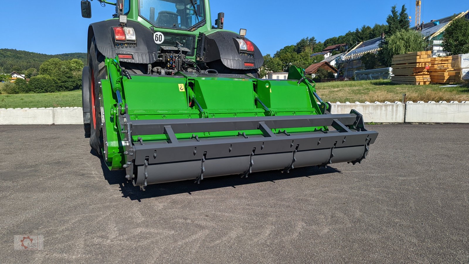 Forstfräse & Forstmulcher tip Kobzarenko Forstmulcher 2,5m Drückevorrichtung Häckselklappe, Neumaschine in Tiefenbach (Poză 3)