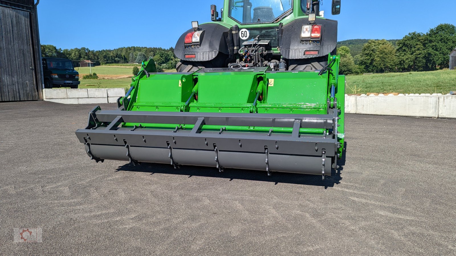 Forstfräse & Forstmulcher tip Kobzarenko Forstmulcher 2,5m Drückevorrichtung Häckselklappe, Neumaschine in Tiefenbach (Poză 5)