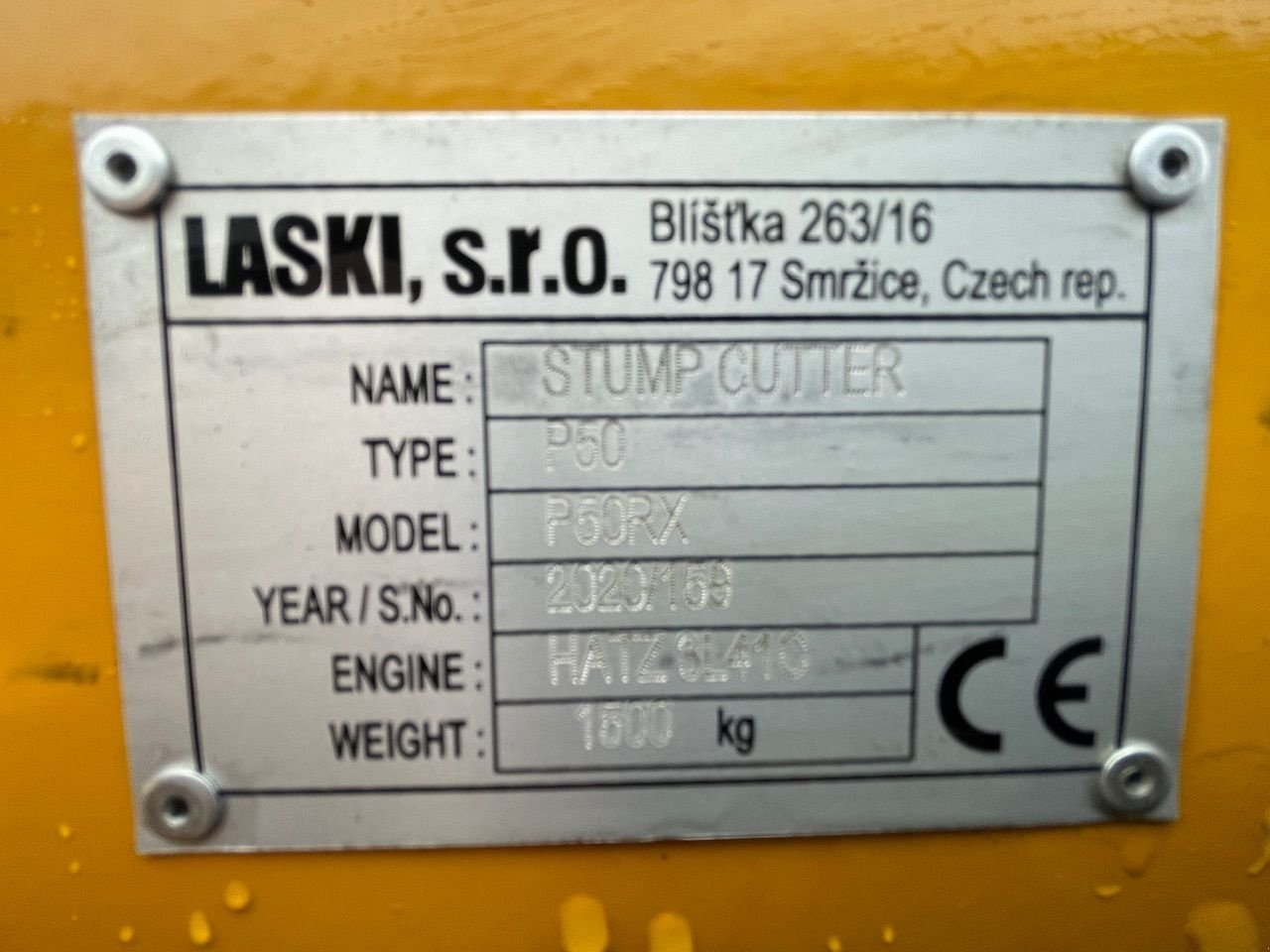 Forstfräse & Forstmulcher от тип Sonstige Laski P50RX Predator 50 RX, Gebrauchtmaschine в Herwijnen (Снимка 9)