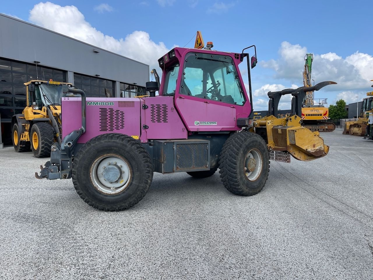 Forstfräse & Forstmulcher van het type Sonstige Merlo / Plaisance Treemme MM180B, Gebrauchtmaschine in Holten (Foto 3)