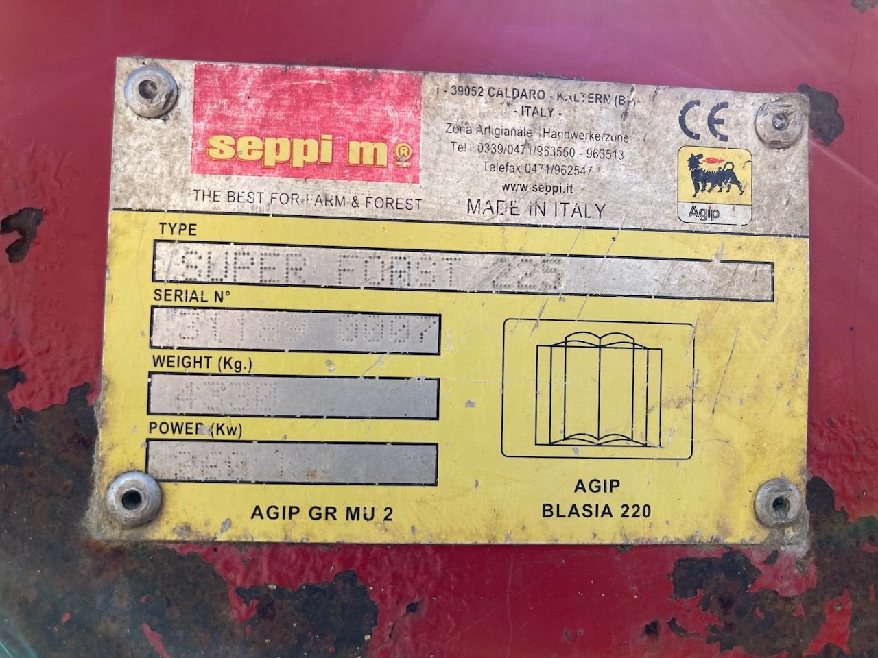 Forstfräse & Forstmulcher tip Sonstige Seppi M Super Forst 225, Gebrauchtmaschine in Holten (Poză 5)