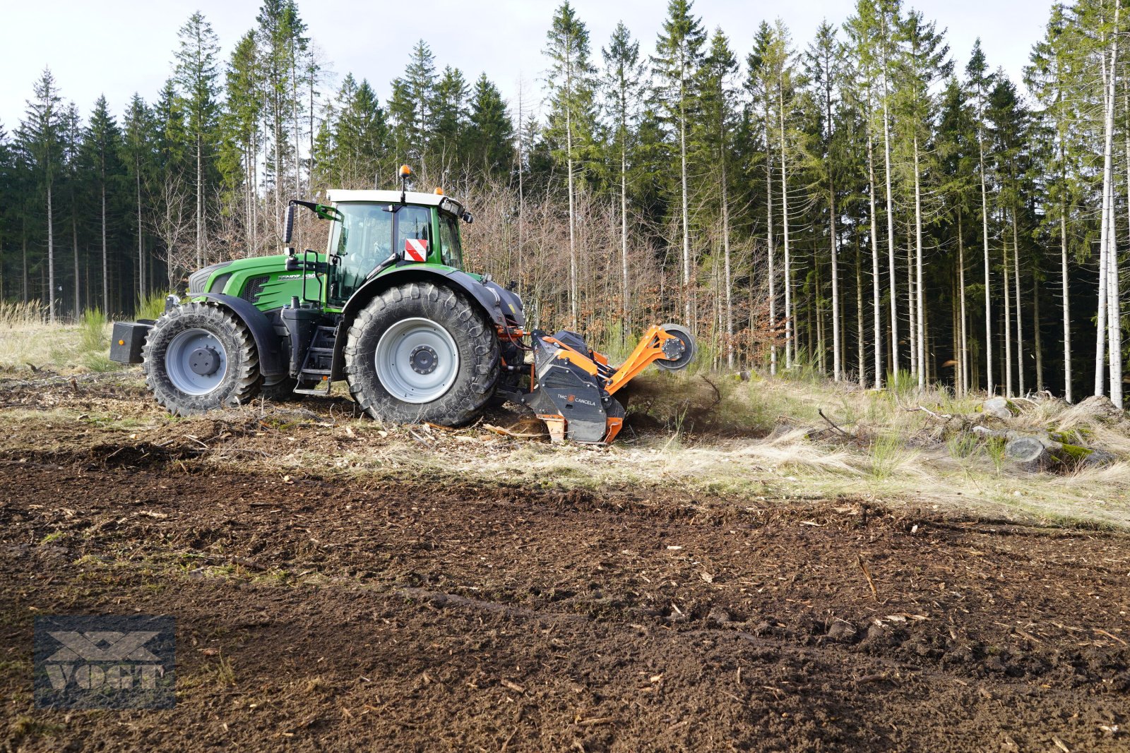 Forstfräse & Forstmulcher от тип TMC Cancela MPK-225 Forstfräse /Rodungsfräse für Traktor-Lagergerät-, Neumaschine в Schmallenberg (Снимка 4)