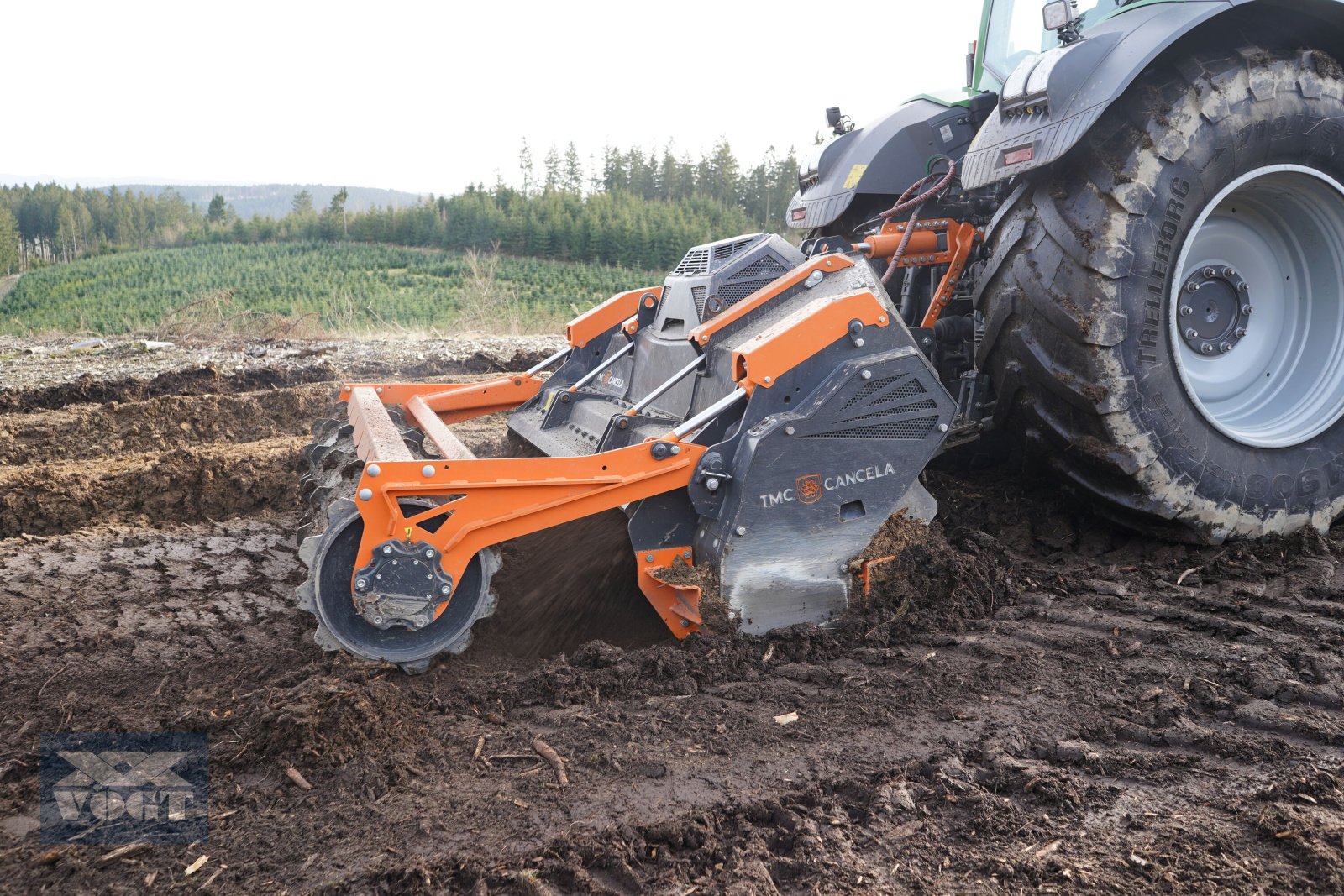 Forstfräse & Forstmulcher typu TMC Cancela MPK-225 Forstfräse /Rodungsfräse für Traktor-Lagergerät-, Neumaschine w Schmallenberg (Zdjęcie 7)