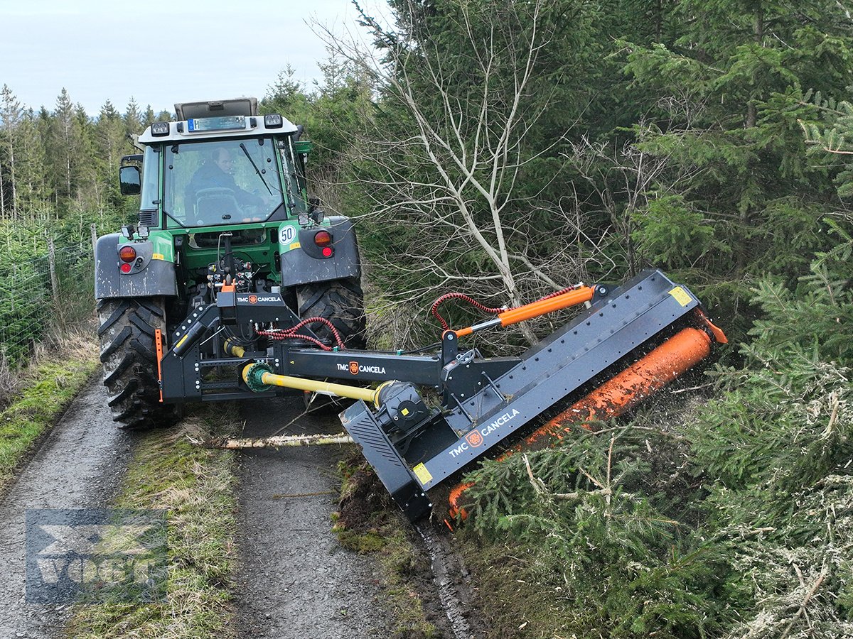 Forstfräse & Forstmulcher Türe ait TMC Cancela TDJ-180 Forstmulcher /Seitenmulcher /Mulcher für Traktor, Neumaschine içinde Schmallenberg (resim 9)