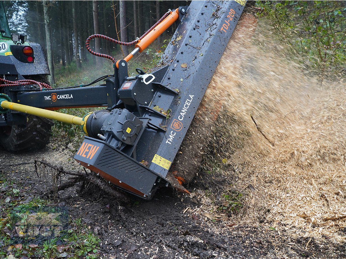 Forstfräse & Forstmulcher typu TMC Cancela TDJ-200 Forstmulcher /Seitenmulcher für Traktor-Lagergerät-Aktion, Neumaschine v Schmallenberg (Obrázek 7)