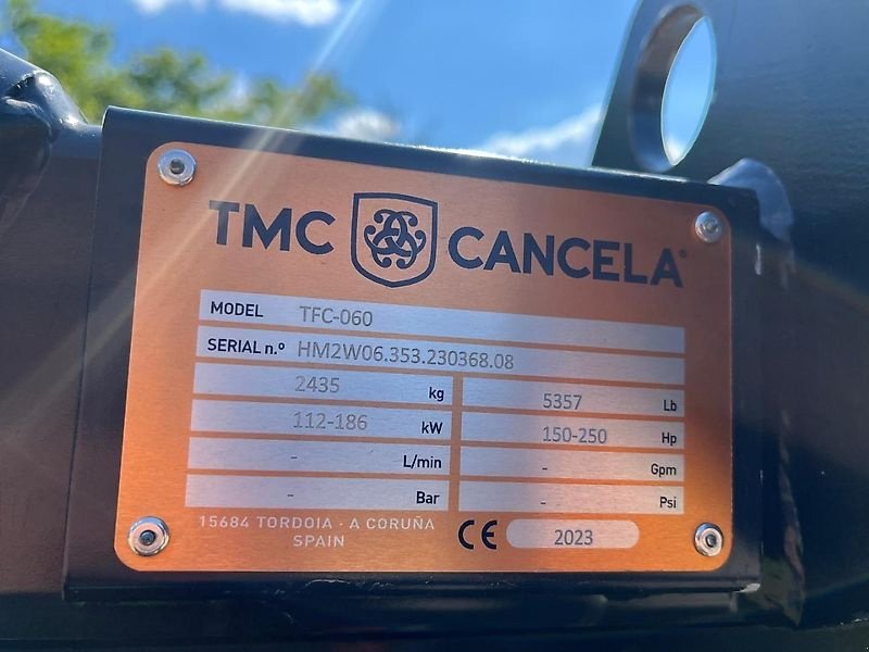 Forstfräse & Forstmulcher typu TMC Cancela TFC-060, Gebrauchtmaschine v Eppingen (Obrázok 5)