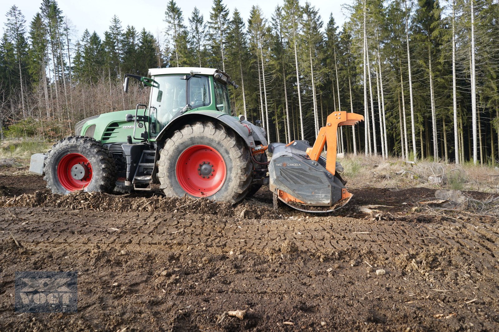 Forstfräse & Forstmulcher Türe ait TMC Cancela TFR-225 Forstmulcher /Mulcher für Traktor-Lagergerät-Aktionsangebot, Neumaschine içinde Schmallenberg (resim 12)