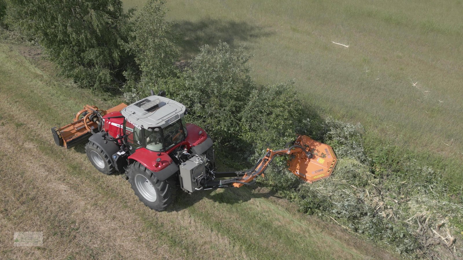 Forstfräse & Forstmulcher Türe ait Trejon M1650 Storm Kettenmulcher, Neumaschine içinde Haibach (resim 7)