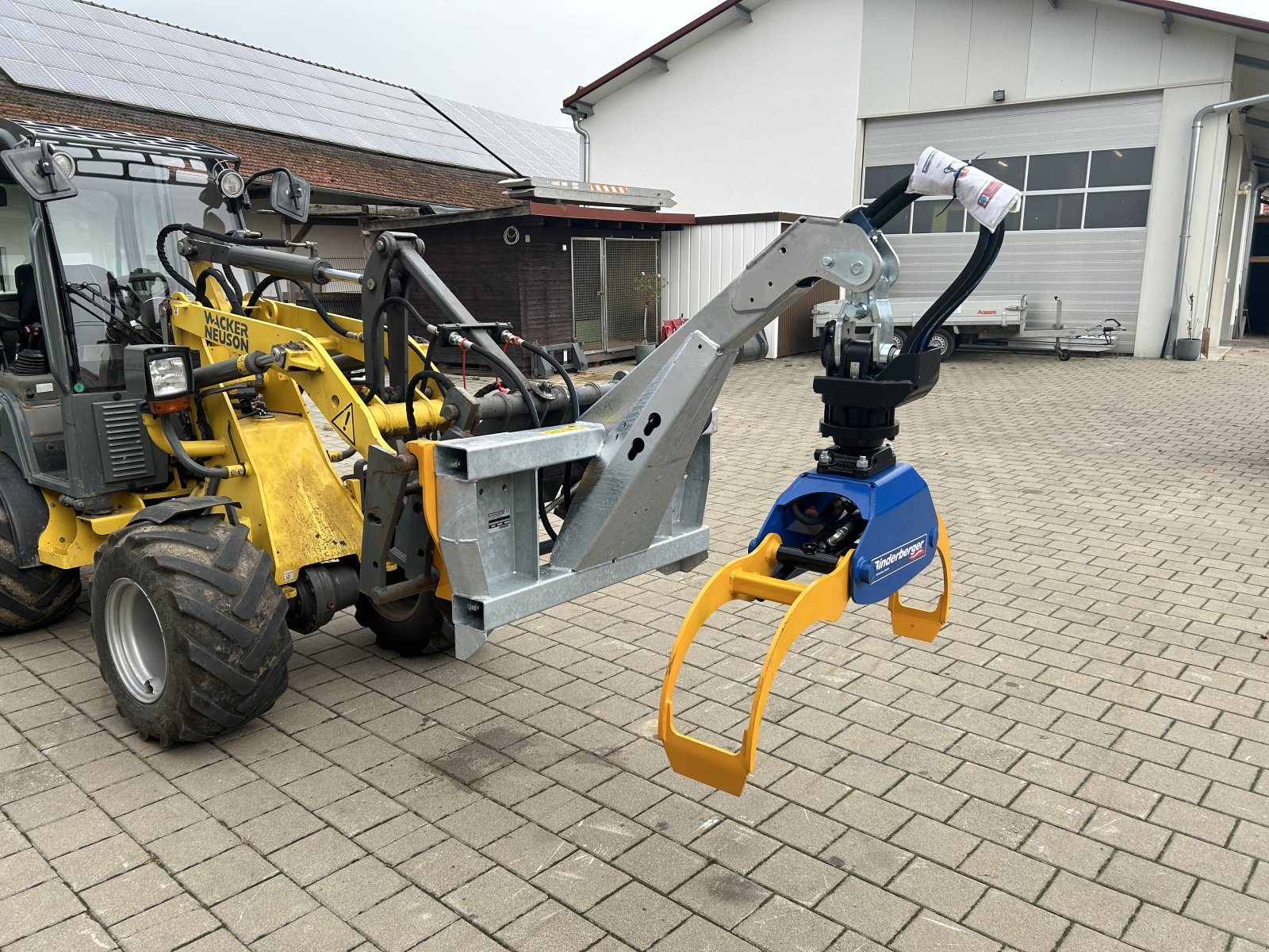 Forstgreifer und Zange типа Binderberger VZ 1000 Verladezange Rückezange, Neumaschine в Rennertshofen (Фотография 11)