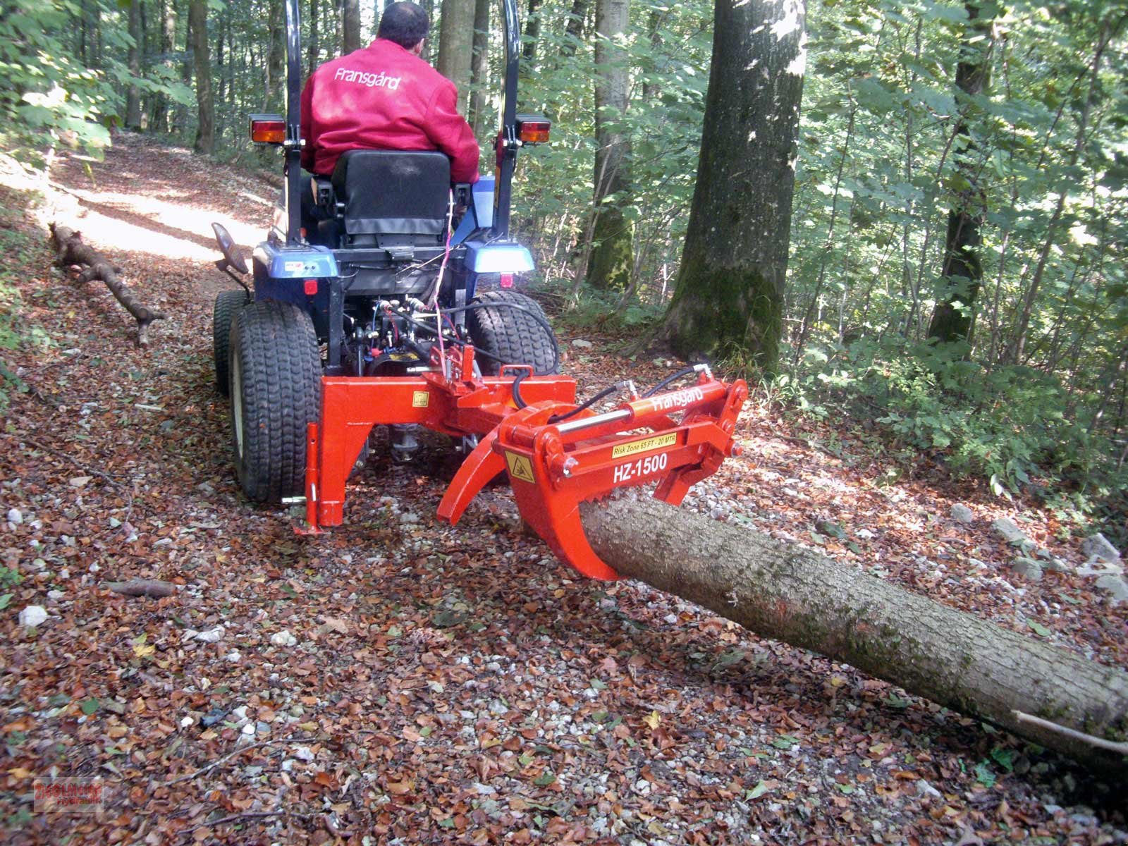 Forstgreifer und Zange Türe ait Fransgard HZ 1500, Neumaschine içinde Rottenburg a.d. Laaber (resim 1)