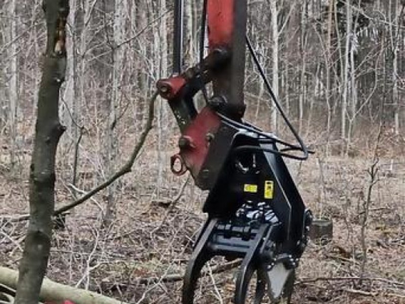 Forstgreifer und Zange Türe ait JAK 250 Fällgreifer, Gebrauchtmaschine içinde Brunn an der Wild (resim 1)