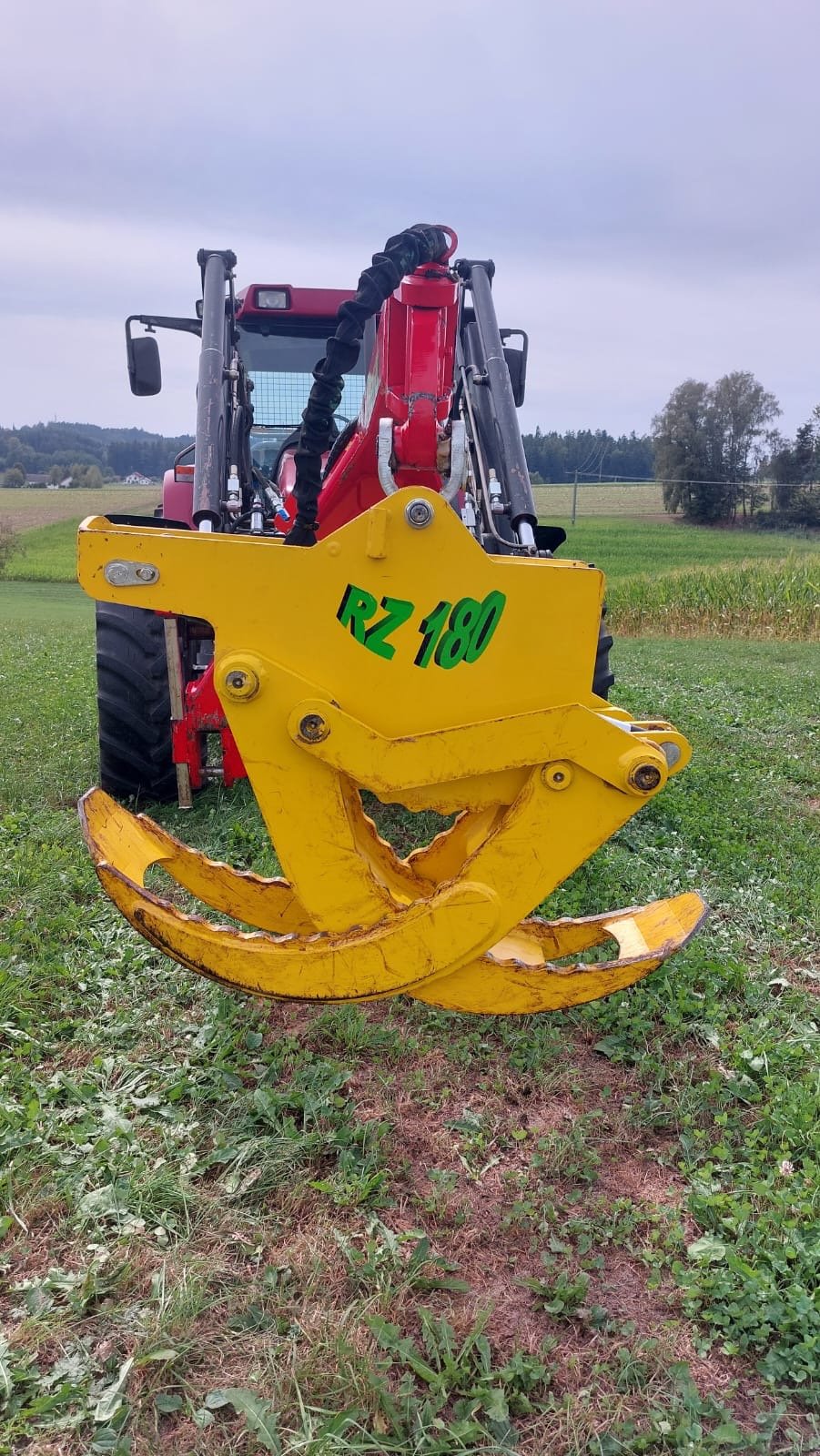 Forstgreifer und Zange Türe ait Perzl Rückezange RZ 180, Gebrauchtmaschine içinde Pleiskirchen (resim 5)