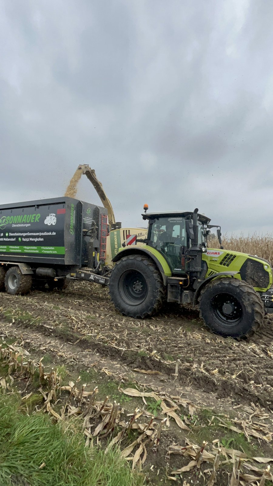 Forstschlepper za tip CLAAS Arion 550 CEBIS CMATIC, Gebrauchtmaschine u Mallersdorf-Pfaffenberg (Slika 1)