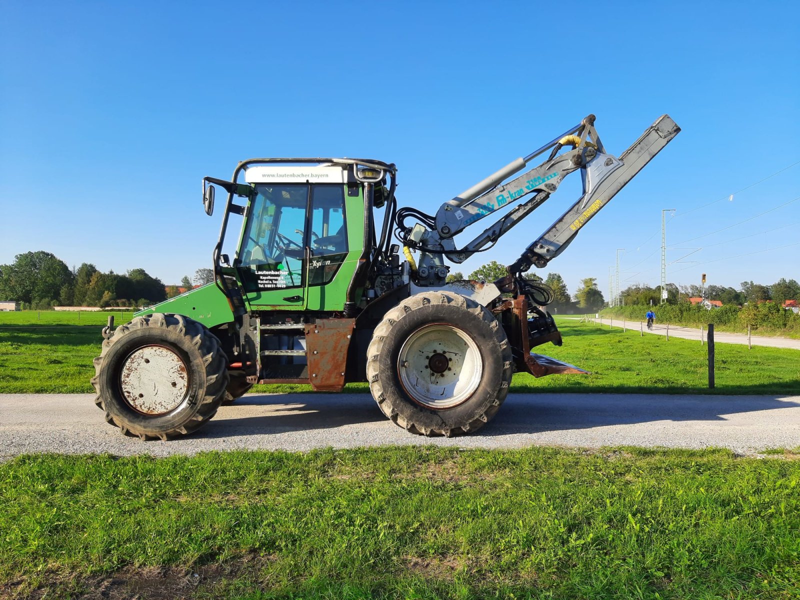 Forstschlepper del tipo Fendt Xylon, Gebrauchtmaschine en Kochel am See (Imagen 11)