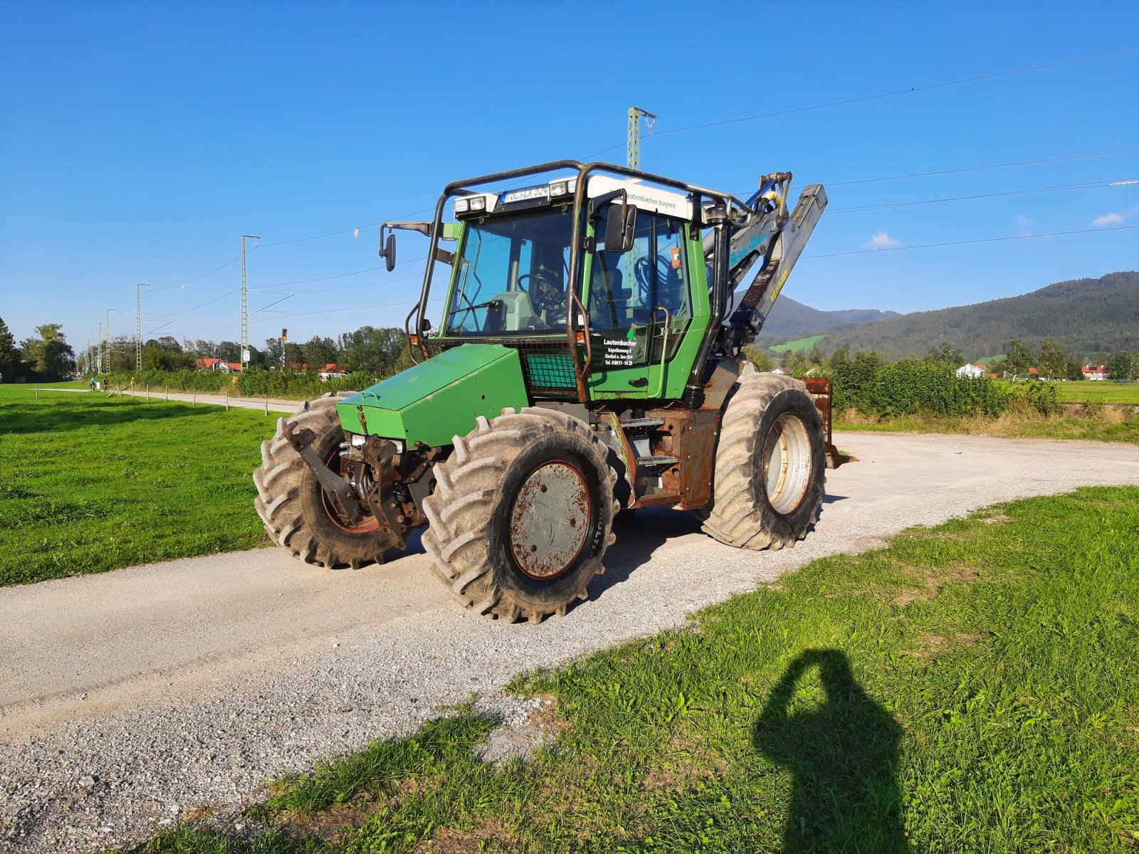 Forstschlepper del tipo Fendt Xylon, Gebrauchtmaschine en Kochel am See (Imagen 13)