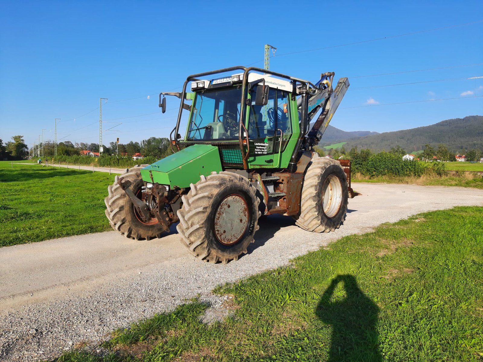 Forstschlepper del tipo Fendt Xylon, Gebrauchtmaschine en Kochel am See (Imagen 16)