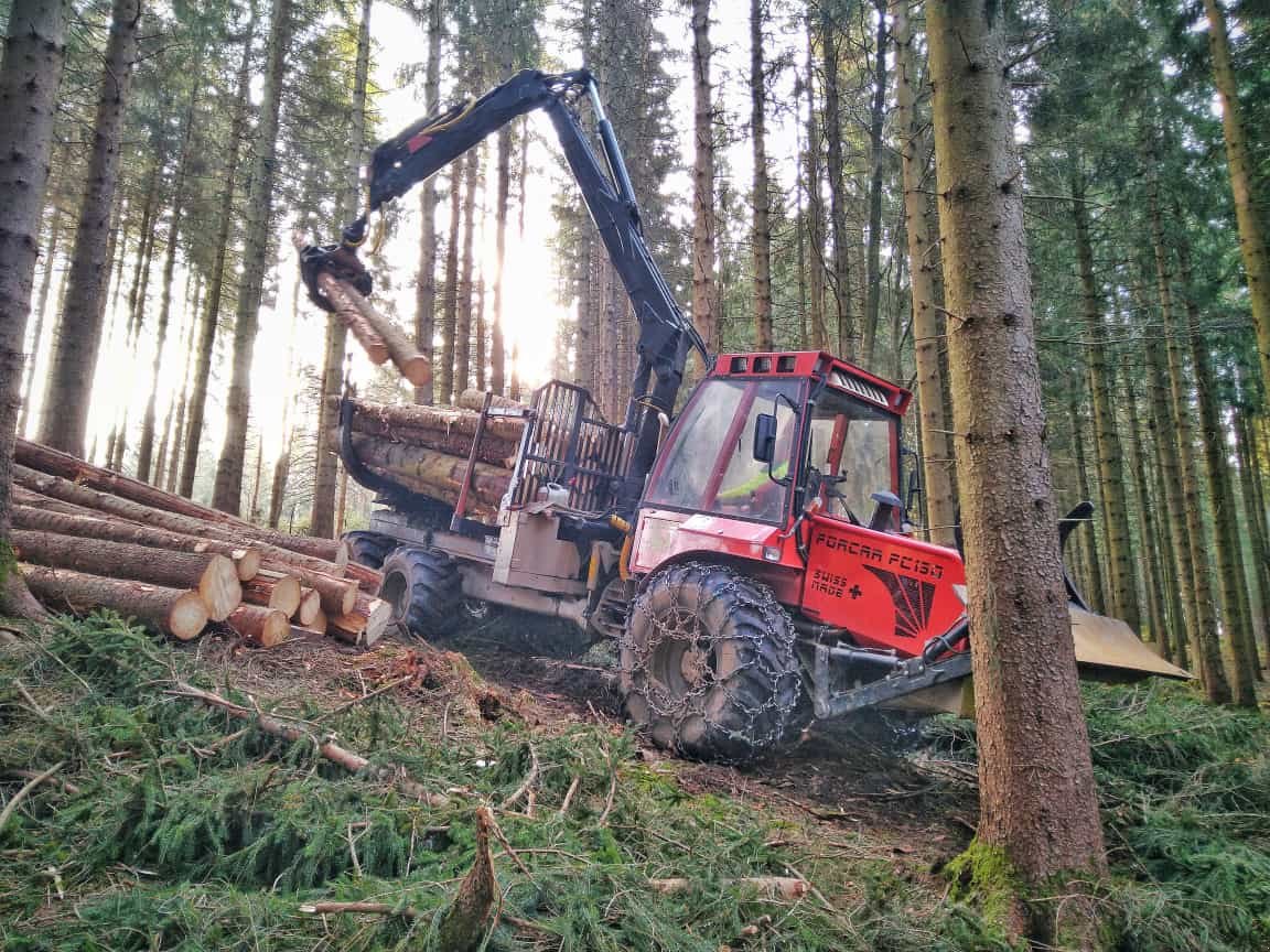 Forstschlepper typu Herzog Schweiz Forcar Fc150, Gebrauchtmaschine v Furtwangen im Schwarzwald (Obrázok 2)