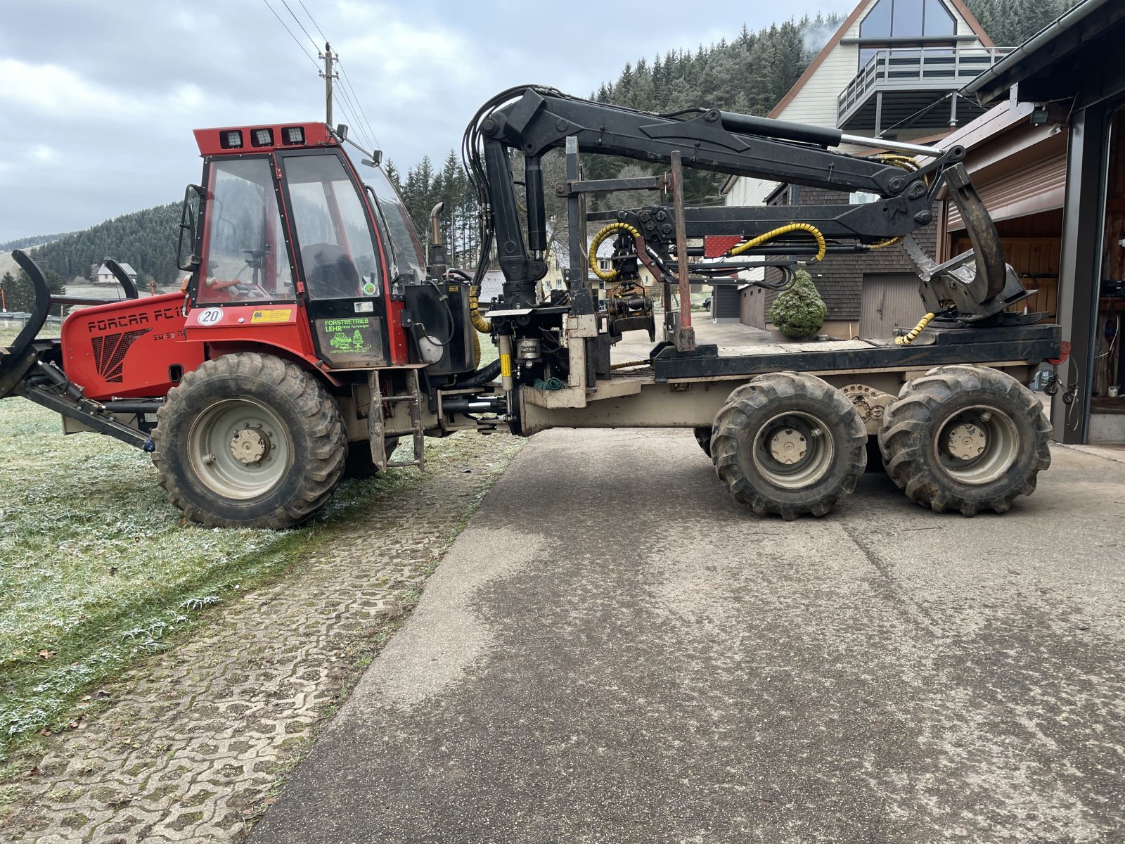 Forstschlepper typu Herzog Schweiz Forcar Fc150, Gebrauchtmaschine v Furtwangen im Schwarzwald (Obrázok 3)