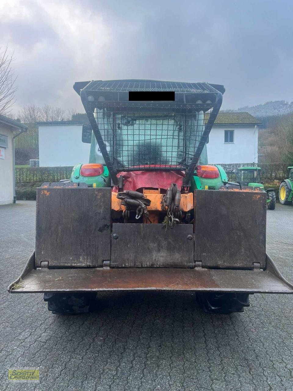 Forstschlepper tip John Deere 6110 RC Forsttraktor, Gebrauchtmaschine in Marsberg-Giershagen (Poză 3)