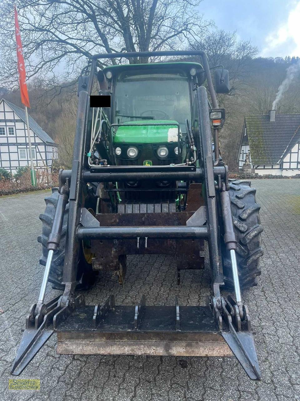 Forstschlepper tip John Deere 6110 RC Forsttraktor, Gebrauchtmaschine in Marsberg-Giershagen (Poză 4)