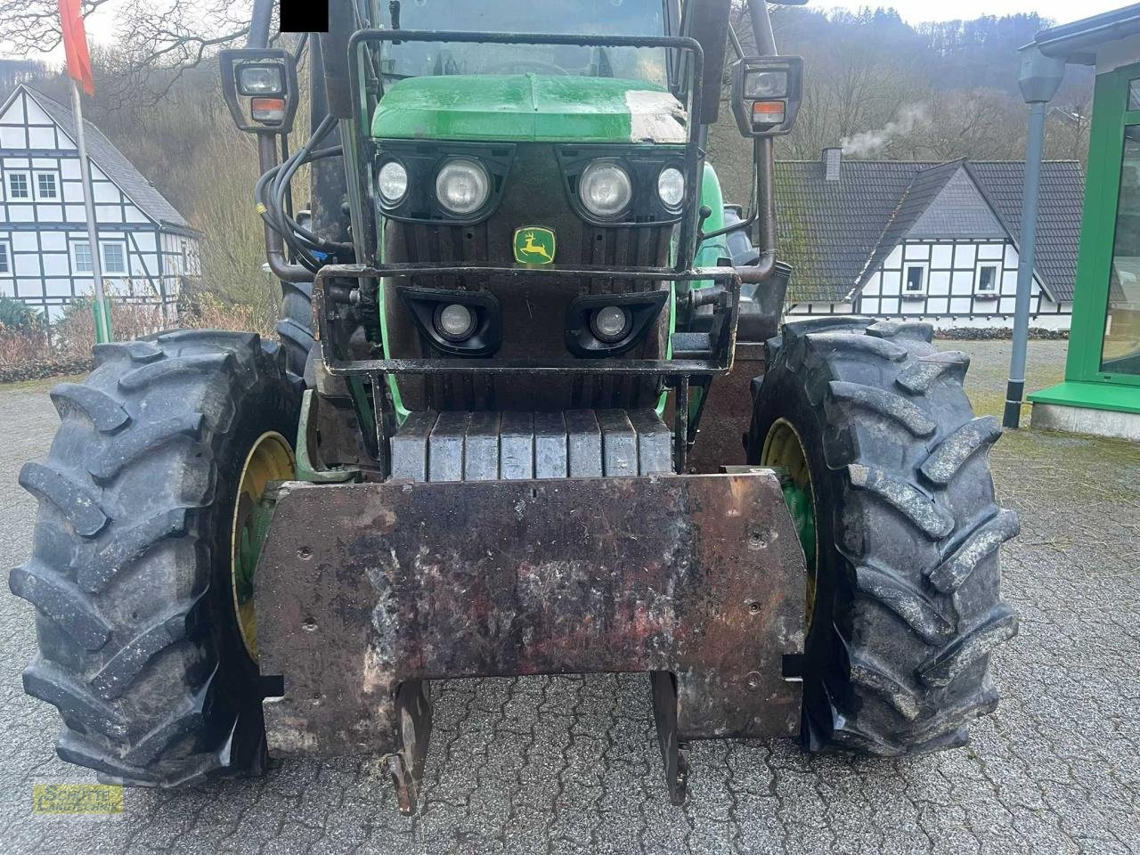 Forstschlepper tip John Deere 6110 RC Forsttraktor, Gebrauchtmaschine in Marsberg-Giershagen (Poză 5)