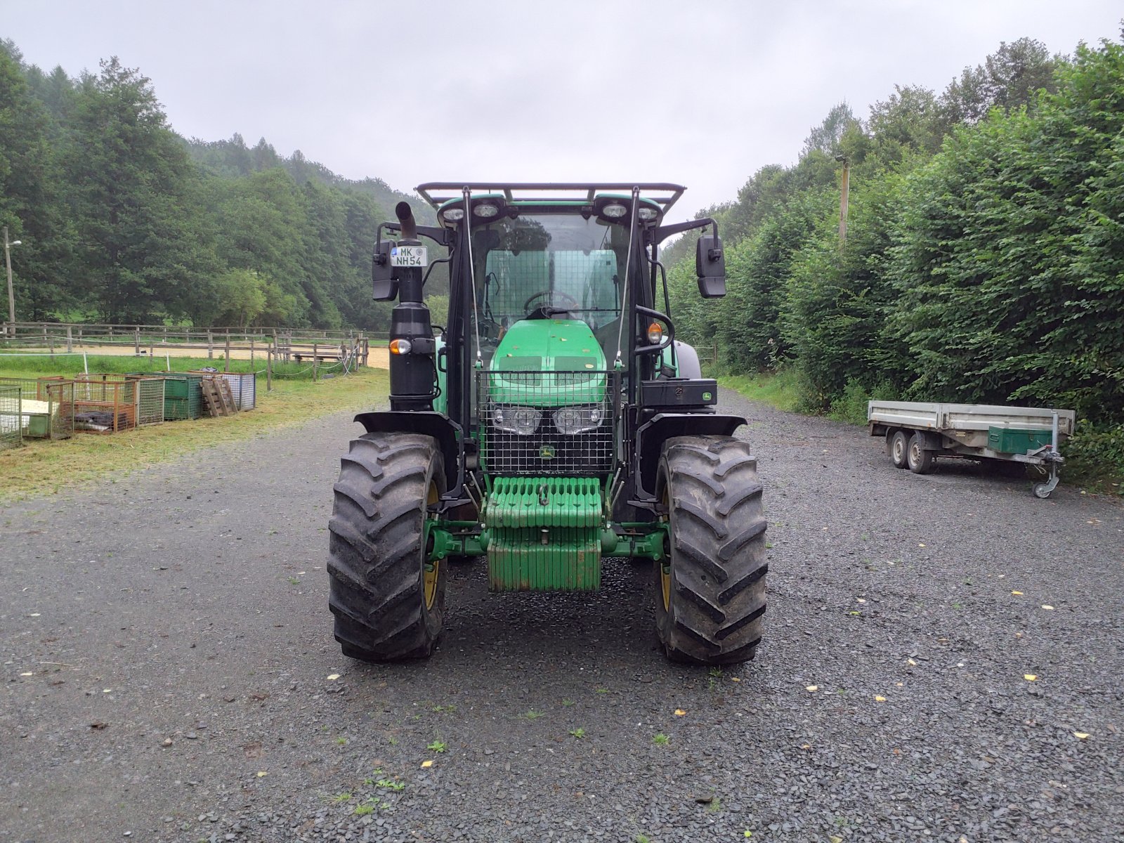 Forstschlepper Türe ait John Deere 6110m, Gebrauchtmaschine içinde Lüdenscheid (resim 1)