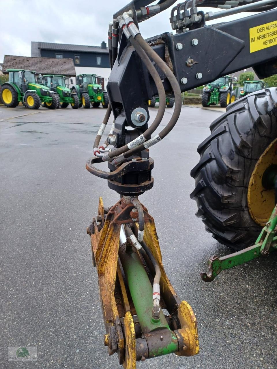 Forstschlepper tip John Deere 6110SE, Gebrauchtmaschine in Steinwiesen (Poză 7)