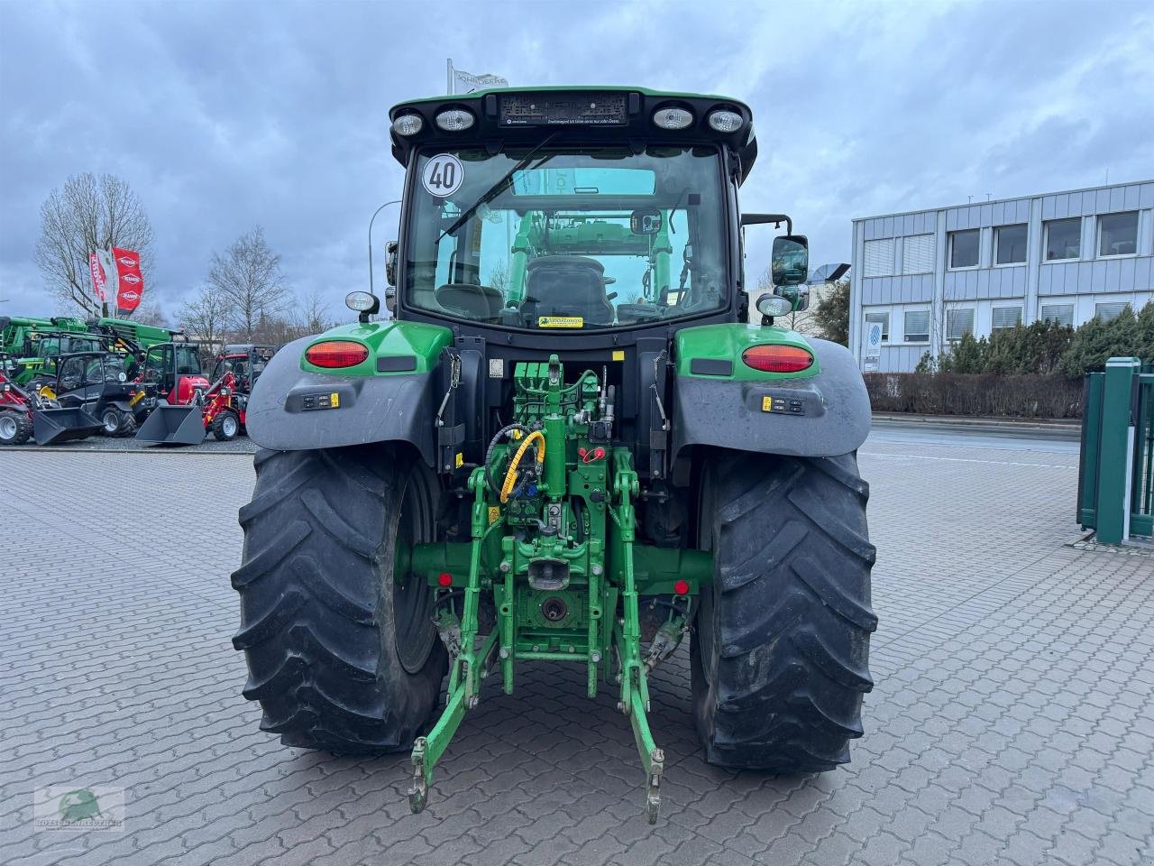 Forstschlepper van het type John Deere 6120R Forstausrüstung, Gebrauchtmaschine in Münchberg (Foto 5)