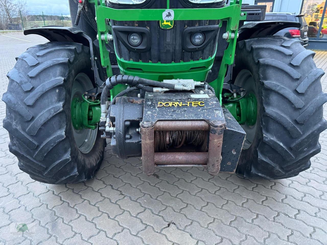 Forstschlepper van het type John Deere 6120R Forstausrüstung, Gebrauchtmaschine in Münchberg (Foto 8)