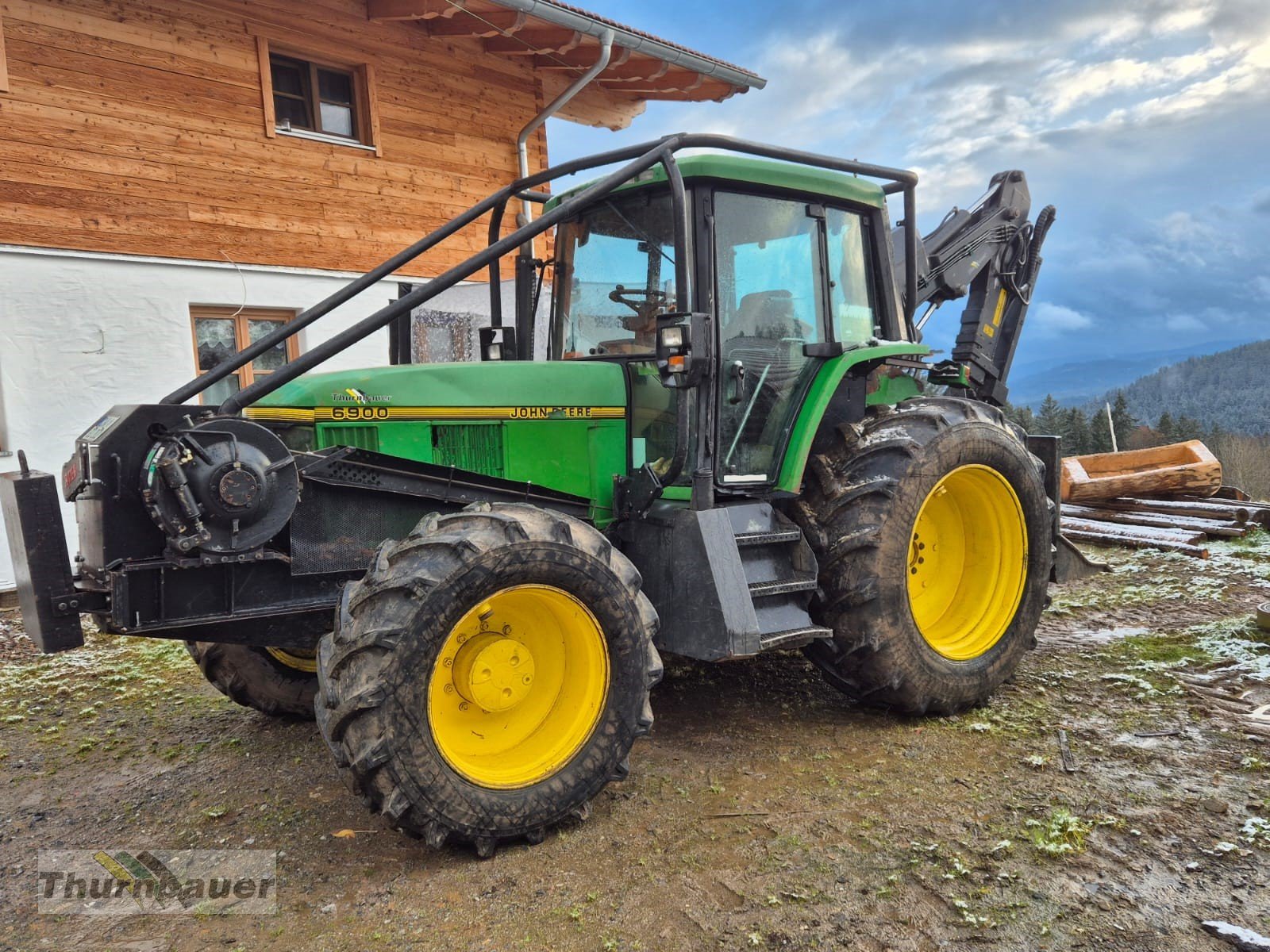 Forstschlepper του τύπου John Deere 6900 Forstschlepper Ritter, Gebrauchtmaschine σε Bodenmais (Φωτογραφία 1)